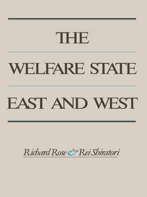 cover image of The Welfare State East and West